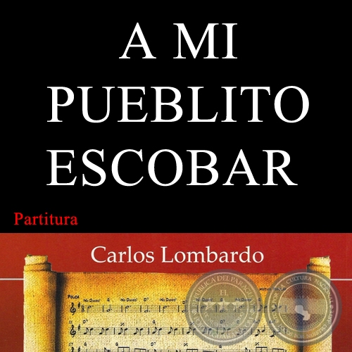 A MI PUEBLO ESCOBAR (Partitura) - EMIGDIO AYALA BEZ