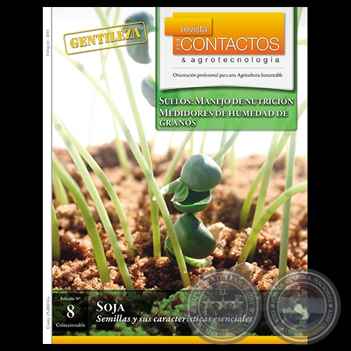 AGROTECNOLOGA Revista - AO 1 - NMERO 8 - 2011 - PARAGUAY