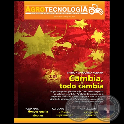 AGROTECNOLOGA Revista - AO 5 - NMERO 50 - AO 2015 - PARAGUAY