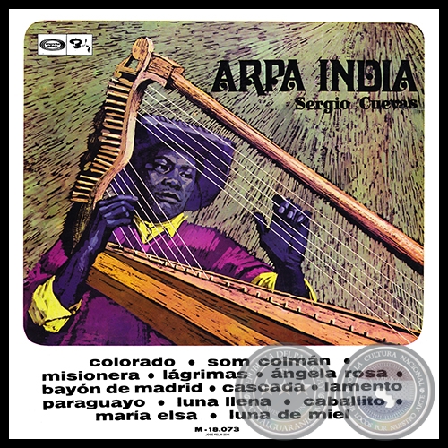 ARPA INDIA - SERGIO CUEVAS - Ao 1972