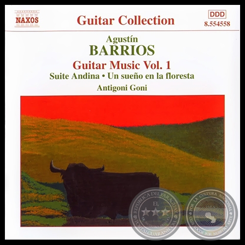 AGUSTN BARRIOS - Guitar Music Vol. 1 - Ao 2001