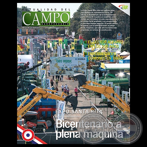 CAMPO AGROPECUARIO - AO 10 - NMERO 119 - MAYO 2011 - REVISTA DIGITAL