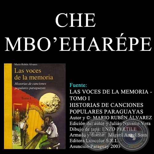 CHE MBO’EHARÉPE - Música de EPIFANIO MÉNDEZ FLEITAS