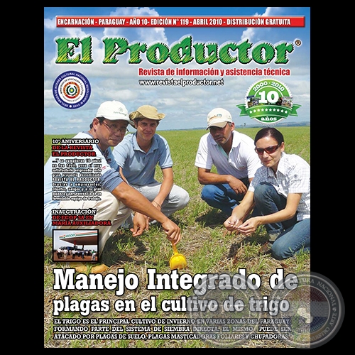 EL PRODUCTOR Revista - AO 10 - NMERO 119 - ABRIL 2010 - PARAGUAY