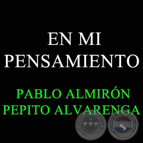 EN MI PENSAMIENTO - PABLO ALMIRÓN 