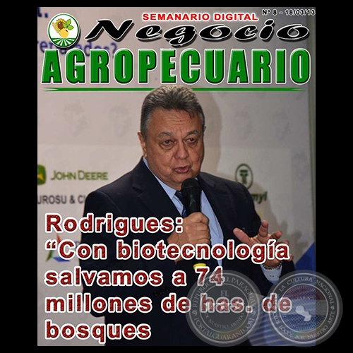 NEGOCIO AGROPECUARIO - N 8 - 18/03/13 - REVISTA DIGITAL