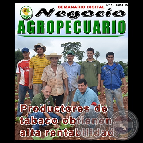 NEGOCIO AGROPECUARIO - Nº 9 - 15/04/13 - REVISTA DIGITAL