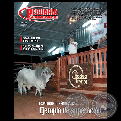 PECUARIA & NEGOCIOS - AO 9 - N 97 - REVISTA AGOSTO 2012 - PARAGUAY