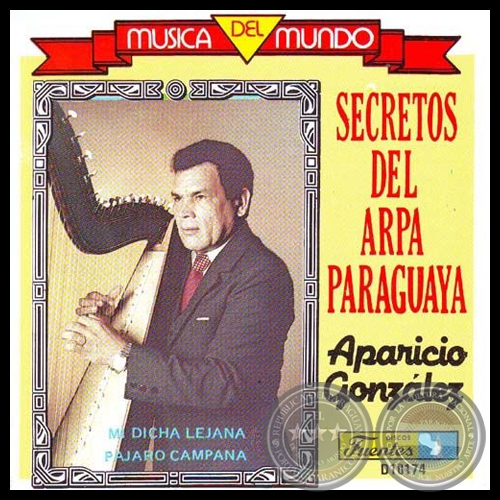 SECRETOS DEL ARPA PARAGUAYA - APARICIO GONZLEZ - Ao 1992