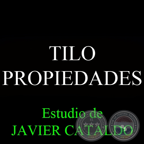 TILO - PROPIEDADES - Estudio de JAVIER CATALDO