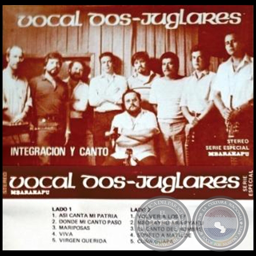 INTEGRACIÓN Y CANTO - GRUPO VOCAL DOS Y JUGLARES - Año 1982