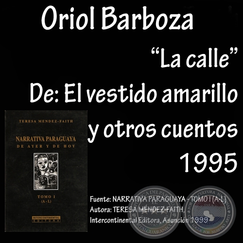 LA CALLE (Cuento de Oriol Barboza)