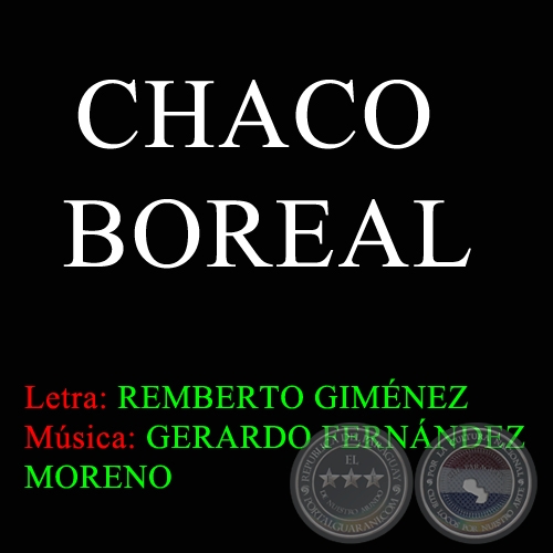CHACO BOREAL - GERARDO FERNNDEZ MORENO