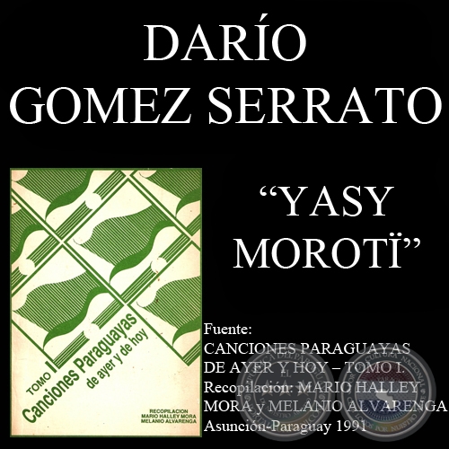 YASY MOROT - Polca de DARIO GMEZ SERRATO