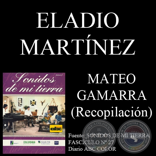 MATEO GAMARRA - Recopilacin: ELADIO MARTNEZ