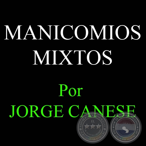 MANICOMIOS MIXTOS - Por JORGE CANESE