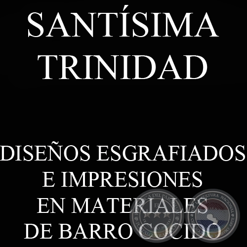 TEMPLO DE LA SANTSIMA TRINIDAD - DISEOS ESGRAFIADOS E IMPRESIONES (JOS A. PERASSO - JORGE VEGA)