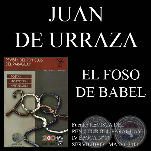 EL FOSO DE BABEL - Narrativa de JUAN DE URRAZA