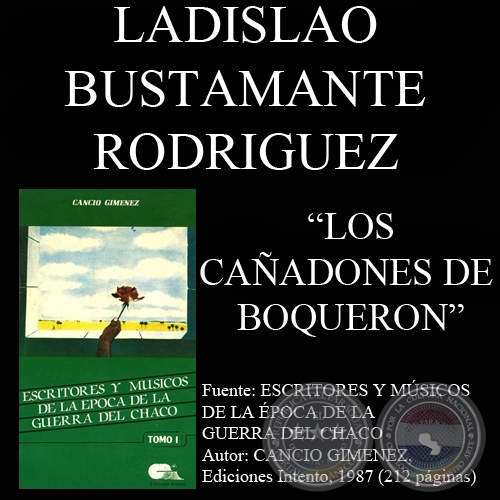 LOS CAADONES DE BOQUERON (Poesa de LADISLAO BUSTAMANTE)