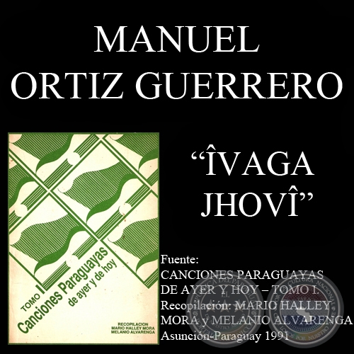 VAGA JHOV - Cancin de MANUEL ORTIZ GUERRERO