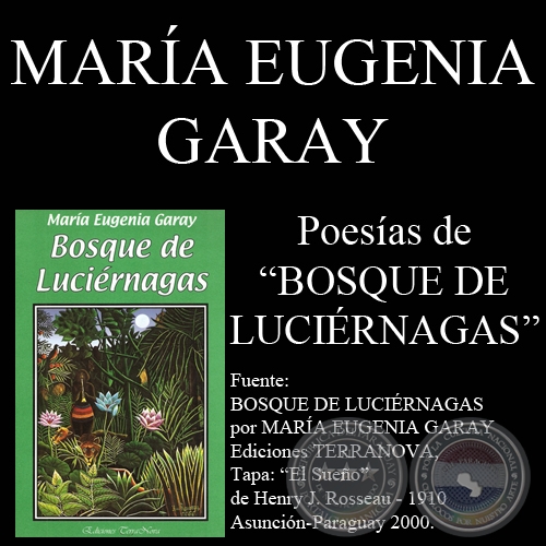 DUENDES EN EL ALMA y POESAS de MARA EUGENIA GARAY