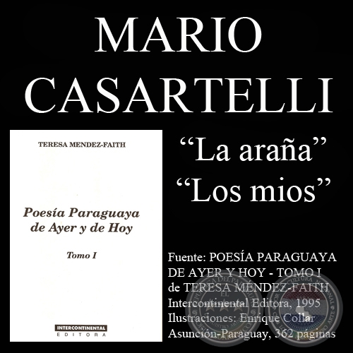 LA ARAA y LOS MOS - Poesas de: MARIO CASARTELLI