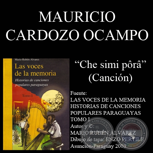 CHE SYMI PR - Letra de la cancin: Mauricio Cardozo Ocampo