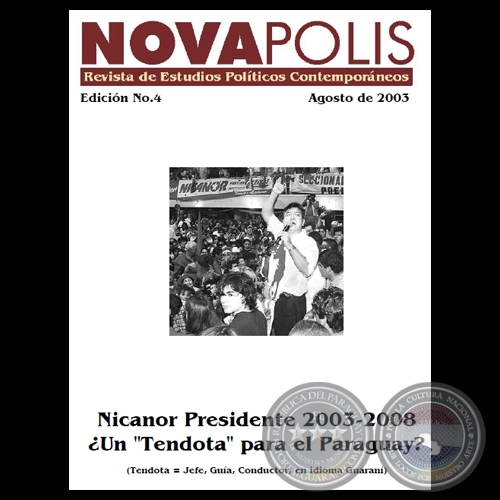 NICANOR PRESIDENTE 2003-2008 UN 