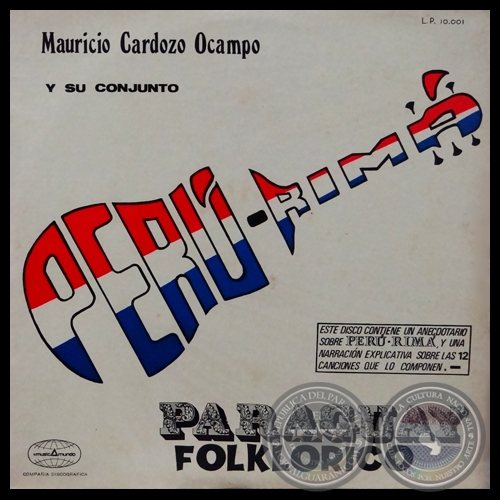 PARAGUAY FOLKLORICO - Vocalista JOS MAGNO SOLER