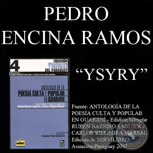 YSYRY / ARROYO - Poesa de PEDRO ENCINA RAMOS