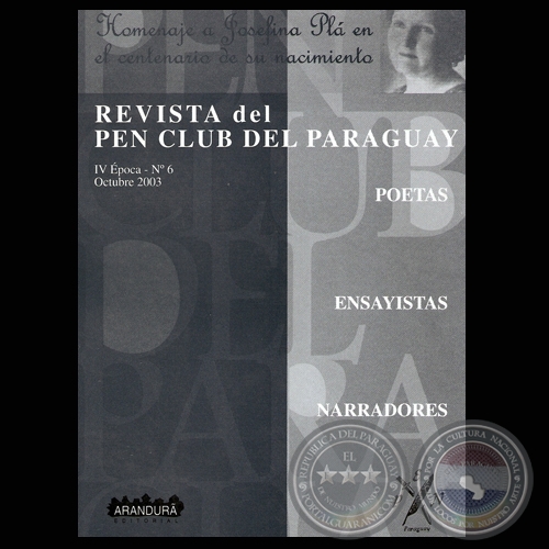 IV POCA - N 6 / OCTUBRE 2003 - REVISTA DEL PEN CLUB DEL PARAGUAY