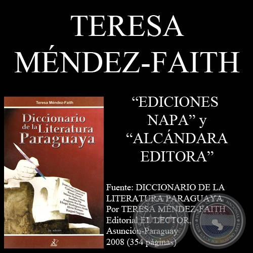 EDICIONES NAPA y ALCNTARA - Recopilacin: TERESA MNDEZ-FAITH