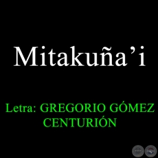 Mitakuai - POEMARIO EN GUARANI