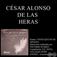 VOCES QUE NO SE APAGAN  - CSAR ALONSO DE LAS HERAS