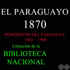 EL PARAGUAYO 1870