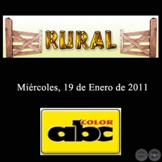 RURAL - 19 de Enero de 2011 - ABC COLOR