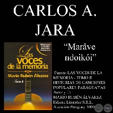 MARVE NDOIKI - Letra de CARLOS A. JARA