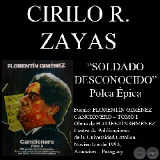 SOLDADO DESCONOCIDO (Polca pica, letra CIRILO R. ZAYAS)