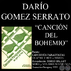 CANCIN DEL BOHEMIO - Cancin de DARO GMEZ SERRATO