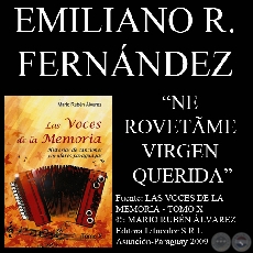 NE ROVETME VIRGEN QUERIDA - Letra: EMILIANO R. FERNNDEZ