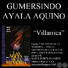 VILLARRICA - EL RECUERDO DE NOMBRES AMADOS - Letra de GUMERSINDO AYALA AQUINO