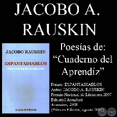 POESÍAS de CUADERNO DEL APRENDIZ - Poemario de JACOBO RAUSKIN