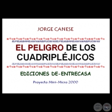 EL PELIGRO DE LOS CUADRIPLÉJICOS, 2000 - Por JORGE CANESE