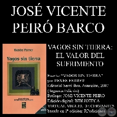 VAGOS SIN TIERRA: EL VALOR DEL SUFRIMIENTO, NOVELA DE RENÉE FERRER - Por JOSÉ VICENTE PEIRÓ BARCO - Año 2007