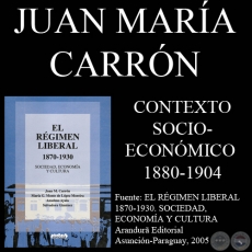 EL CONTEXTO SOCIOECONMICO EN EL PERODO 1880-1904 - Por JUAN M. CARRN