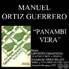 PANAMBI VERA - Cancin de MANUEL ORTIZ GUERRERO