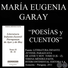 POESAS y CUENTOS de MARA EUGENIA GARAY - Ao 2011