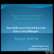 SENSIBILIZACIN SOCIAL HACIA LA EDUCACIN BILINGE