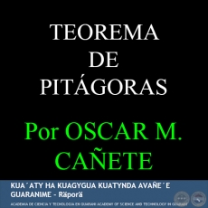 TEOREMA DE PITGORAS - Por OSCAR MAURICIO CAETE