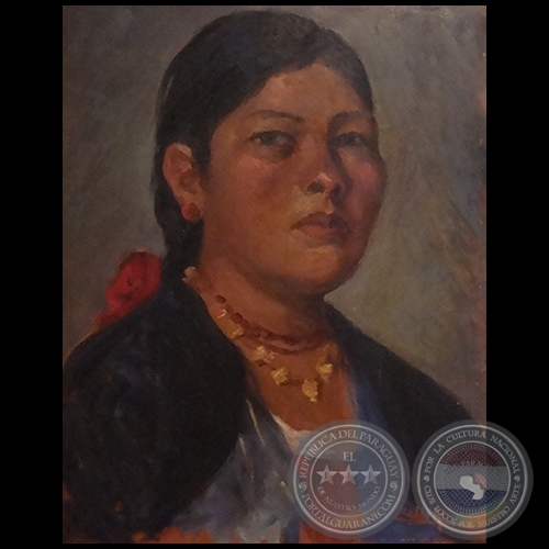 MUJER - leo sobre madera PABLO ALBORNO